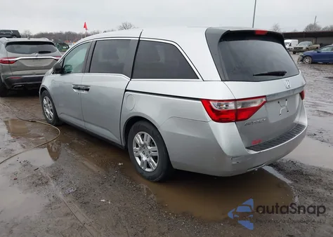 2012 Honda Odyssey Lx z USA, uszkodzony, nr VIN 5FNRL5H21CB044516